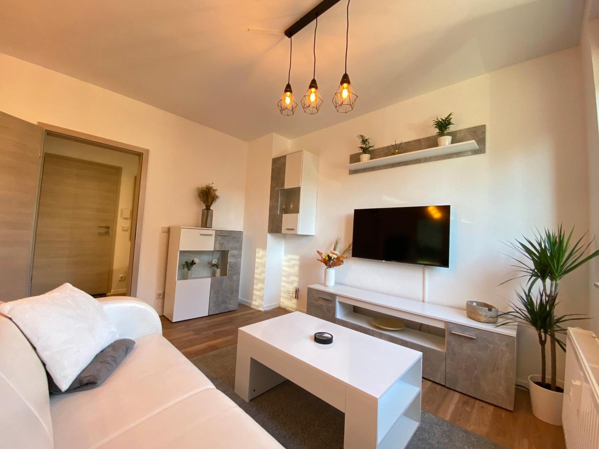 Hochwertige Ferienwohnung Mit 7Qm Balkon, Netflix, Kaffeeautomat, Rainshower Bad Τσβικάου Εξωτερικό φωτογραφία